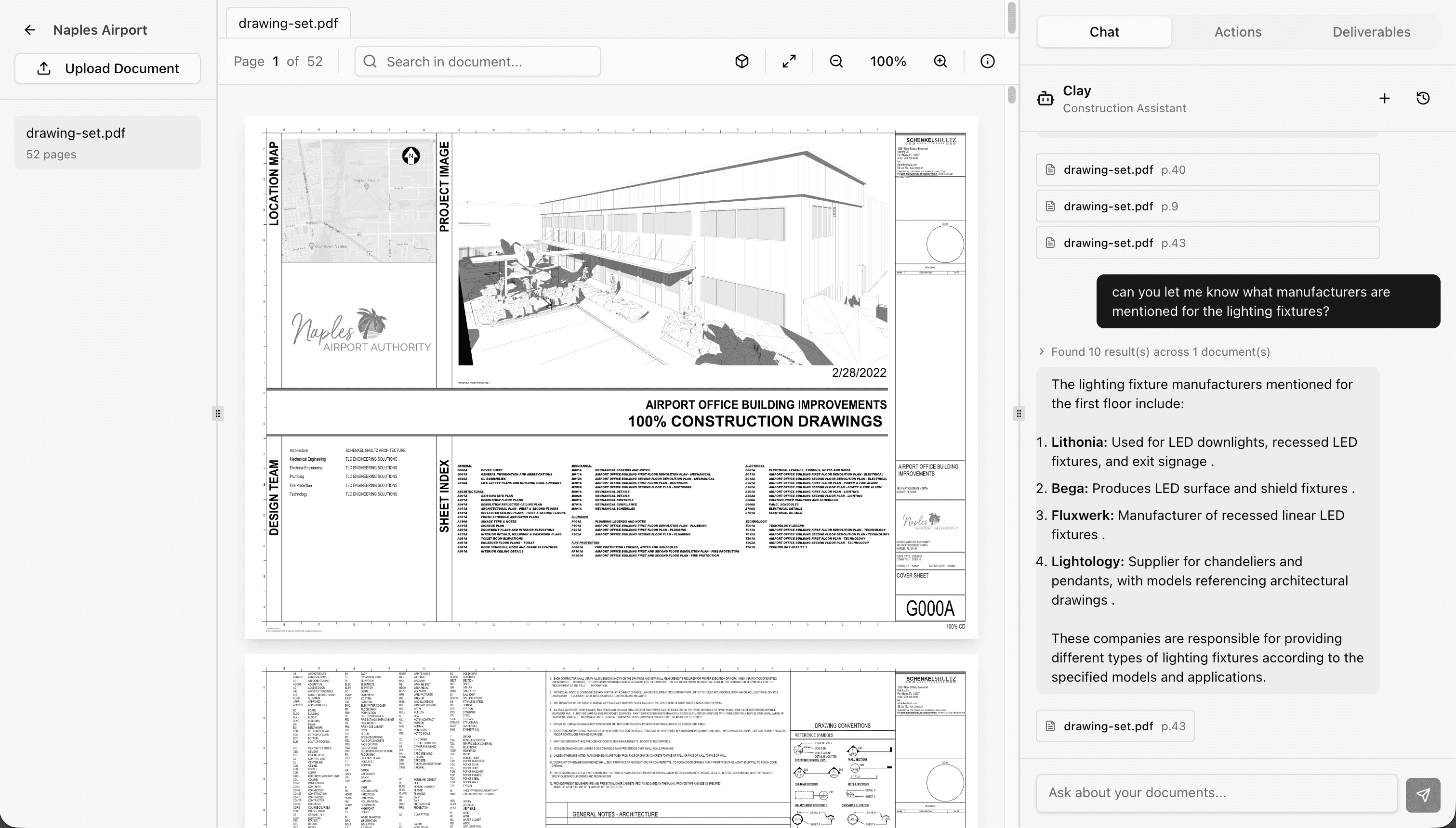 DevelopIQ Interface